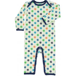 Smfolk Bodysuit med Sm bler, Tyrkis