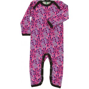 Smfolk Bodysuit med Katte, Lilla