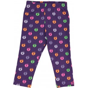 Smfolk Baby Legging med Mini Multifarvet bler, Lilla