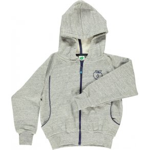 Smfolk Sweatshirt med lynls og htte, Bl