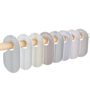 3 Sprouts Closet Dividers (8 pieces), Stripe