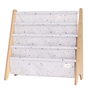 3 Sprouts Bogreol, Terrazzo/Lysegr