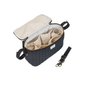 3 Sprouts Stroller Organizer, Quilt/Black