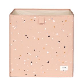 3 Sprouts Storage Box, Terrazzo/Clay