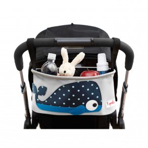 3 Sprouts Stroller organizer, Whale