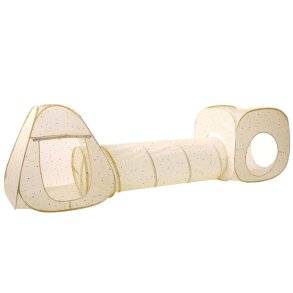 3 Sprouts Set med tlt och tunnel, Terrazzo beige