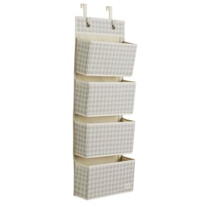 3 Sprouts Drhenger med Lommer, Gingham beige
