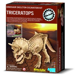 4M KidzLabs Montera ett Triceratopsskelett