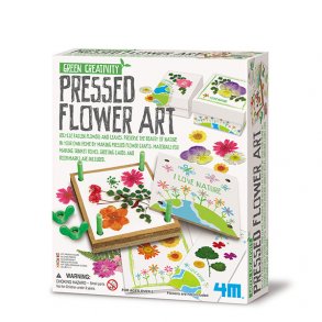 4M Green Creativity, Blumen pressen in der Blumenpresse