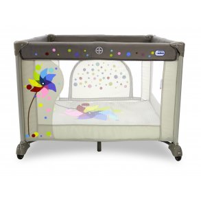 Asalvo Playpen Windmill 99x99 cm, Beige