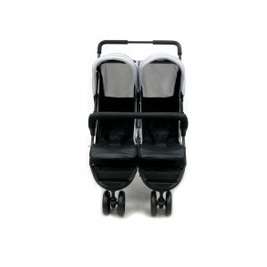 Asalvo Twin Pushchair Double Dinamic, Anthracite