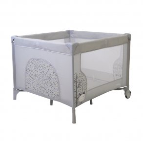 Asalvo Playpen Nordic 99x99 cm, Grey
