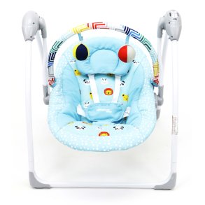 Asalvo Baby Bouncer Swing Musical, Blue