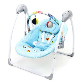 Asalvo Baby Bouncer Swing Musical, Blue
