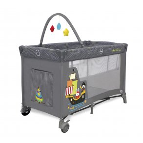 Asalvo Travel Cot Complete Duo with Insert, Pirates