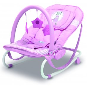 Asalvo Baby Bouncer Relax Rabbit, Pink