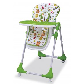 Asalvo High Chair with Wheels, Animal