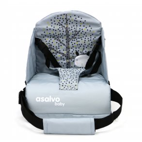 Asalvo Go Anywhere Booster Seat, Nordic Grey