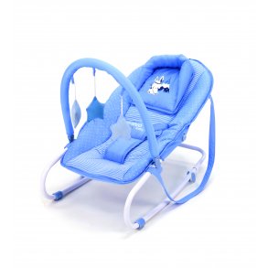 Asalvo Baby Bouncer Baby Rabbit Tipi, Blue