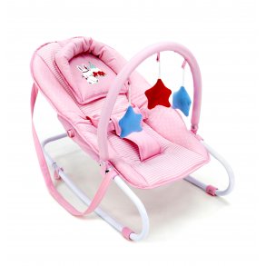 Asalvo Baby Bouncer Baby Rabbit Tipi, Pink