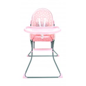 Asalvo High Chair Quick, Pink Stars