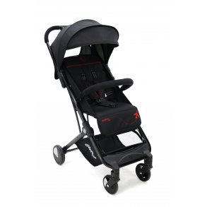 Asalvo Pushchair Flight Travel+, Black/Red