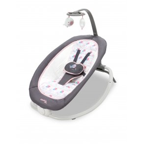 Asalvo Baby Bouncer Fold Birds, Pink