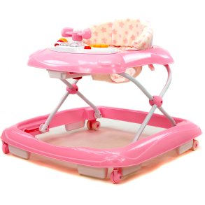 Asalvo Walking Chair Baby, Pink Stars