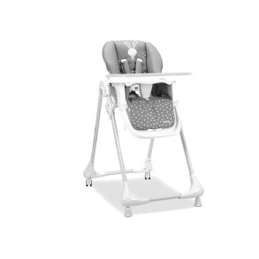 Asalvo High chair with wheels, Rabbit/Grey