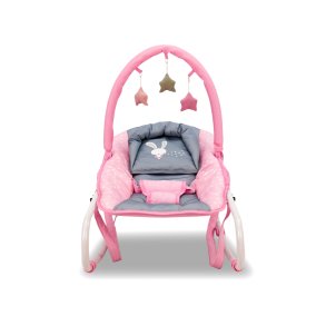 Asalvo Baby bouncher baby Rabbit, Pink