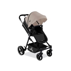 Asalvo Klapvogn Kbenhavn med fodpose, Beige