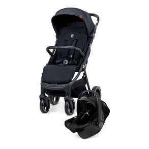 Asalvo Klapvogn Kibu Travel System, Sort