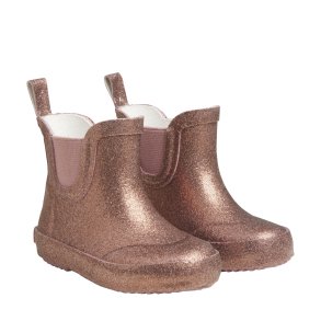CeLaVi Kort Gummistvle, Glitter/Burlwood