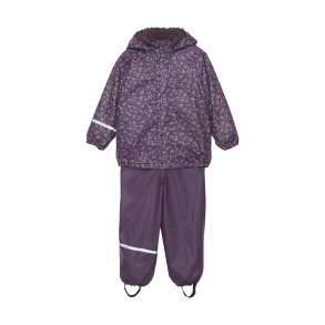 CeLaVi Regnst med fleece, Plum perfect