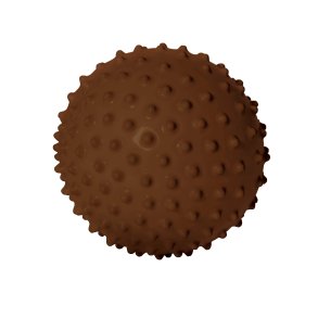 Edushape Sensorisk boll med massagenubb (18 cm), Boho Chic/Brun