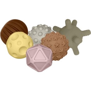 Edushape Sinnesboll Set (6 st), Boho Chic