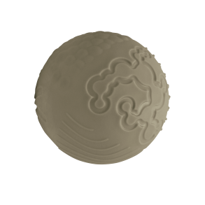 Edushape Sinnesboll med struktur (18 cm), Olivgrn