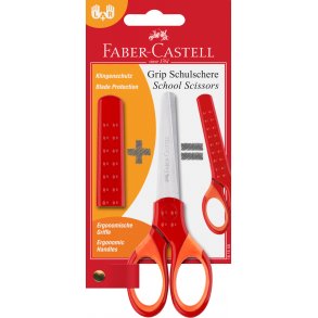 Faber-Castell Scissors, Red