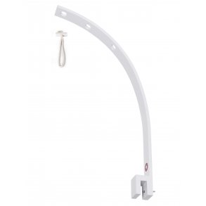 FRANCK & FISCHER Mobilhngare Bord, Tr/Vit