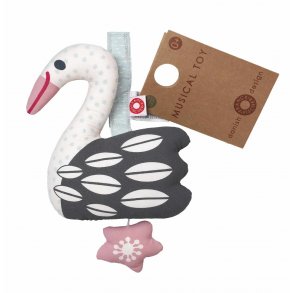 FRANCK & FISCHER Mini music box, Swan / Light