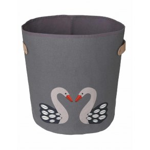 FRANCK & FISCHER Boss Dark Frvaringsbehllare Rund, Svan