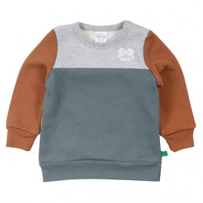 Fred's World Sweatshirt, Block/Pale greymarle