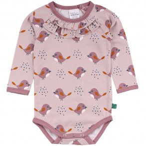 Freds World Body LS, Bird/Rose
