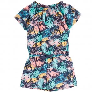 Freds World Pants Suit SS, Palm/Midnight