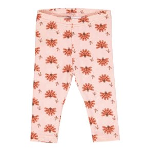Freds World Leggings, Peacock/Rose cream