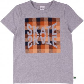 Freds World T-Shirt SS, Skate/Pale Greymarl
