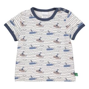 Freds World T-shirt SS, Submarine/Buttercream