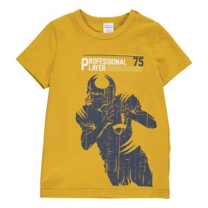 Fred's  World T-shirt, Rugbyspiller/Honey