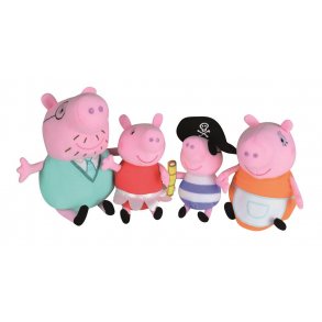 Greta Gris Familj 22 cm, Pirat