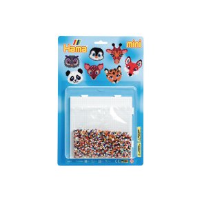 Hama Mini perler og stift plade, Dyrehoved